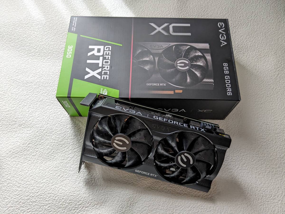 クリスマスツリー特価！ 8GB XC RTX3050 GeForce EVGA 新同 NVIDIA