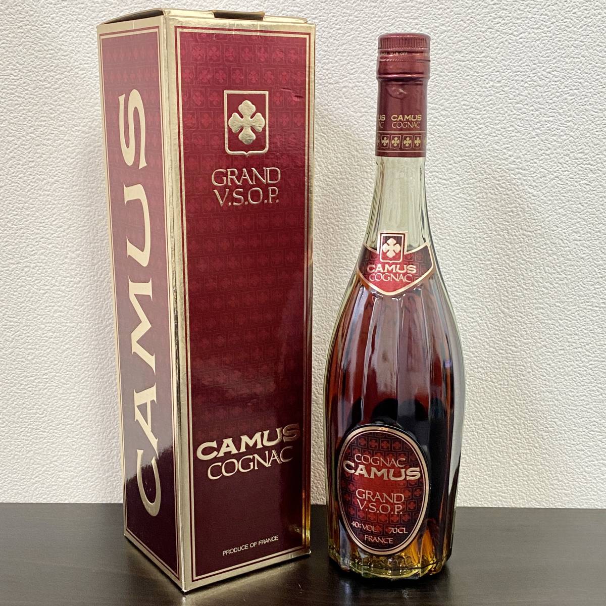 未開栓】 CAMUS GRAND VSOP COGNAC 40% 700ml カミュグランド