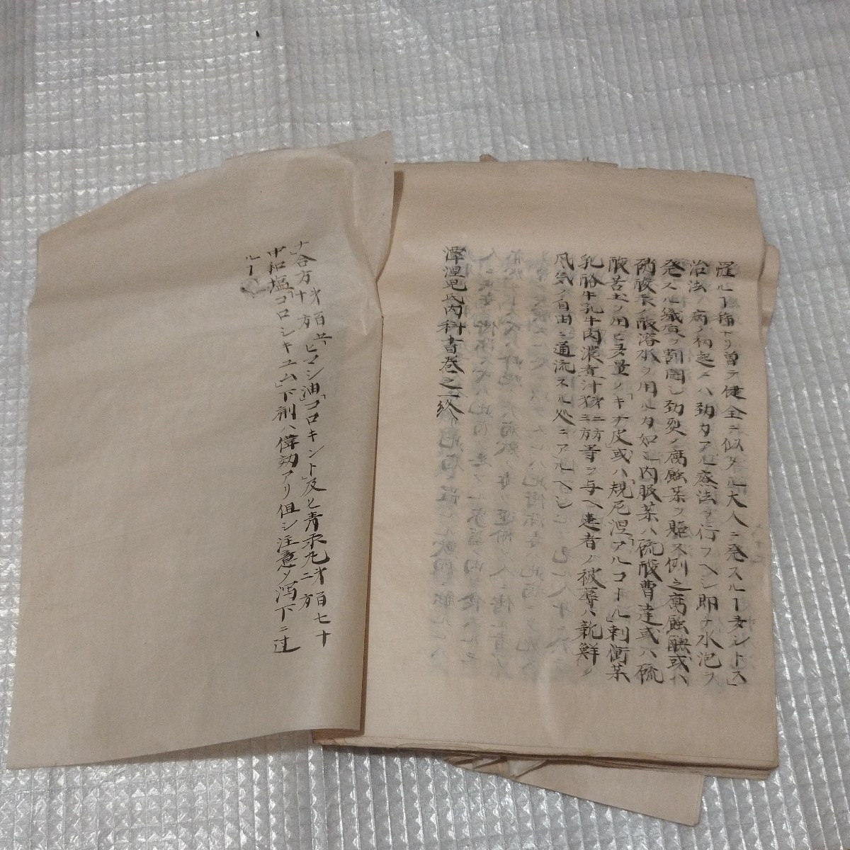 買い誠実 写本 単涅児氏内科書 巻一 タンネルホークス 薬学明治期 医学