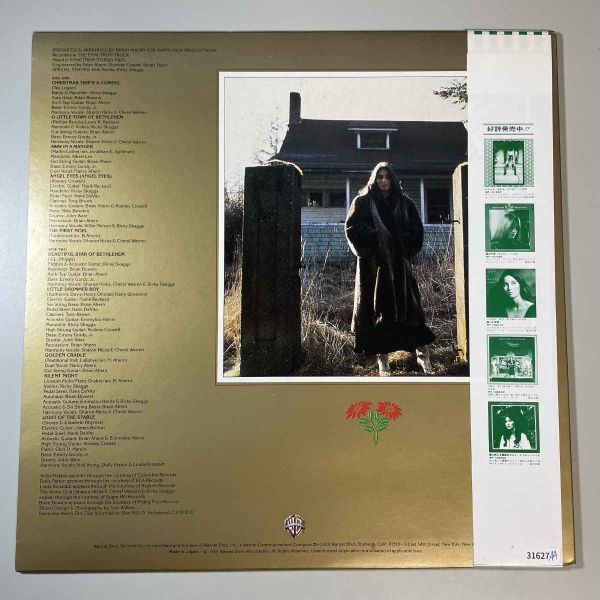 31627★美盤【日本盤】 Emmylou Harris / Light Of The Stable-The Christmas Album ※帯付き_画像2