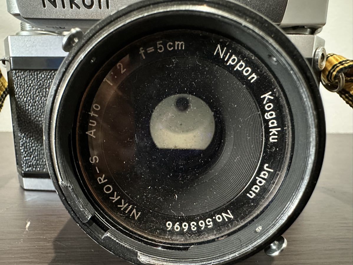 Nikon F 648万番台 初期型 富士山マーク ニコン アイレベル NIKKOR-S