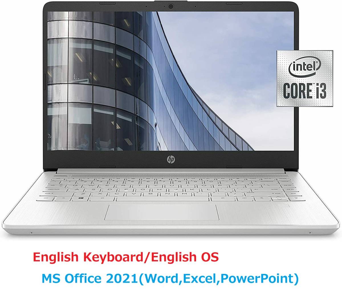 送料無料/即納】 14-DQ2031TG HP Laptop English New Brand 14-inch