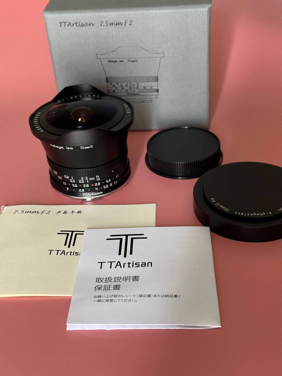 高い素材 TTArtisan Lマウント APS-Cで対角魚眼 フルサイズで円周魚眼