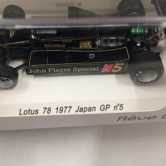 未使用 Reve 1/43 ロータス 78 1977 Japan GP | JChere雅虎拍卖代购