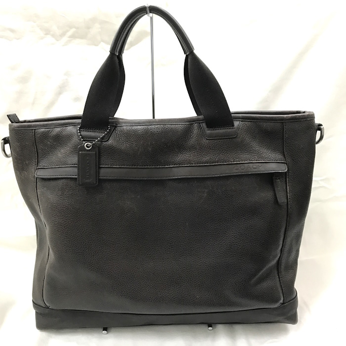 信頼 カムデン ビジネスバッグ 2WAYトートバッグ COACH レザー [jgg