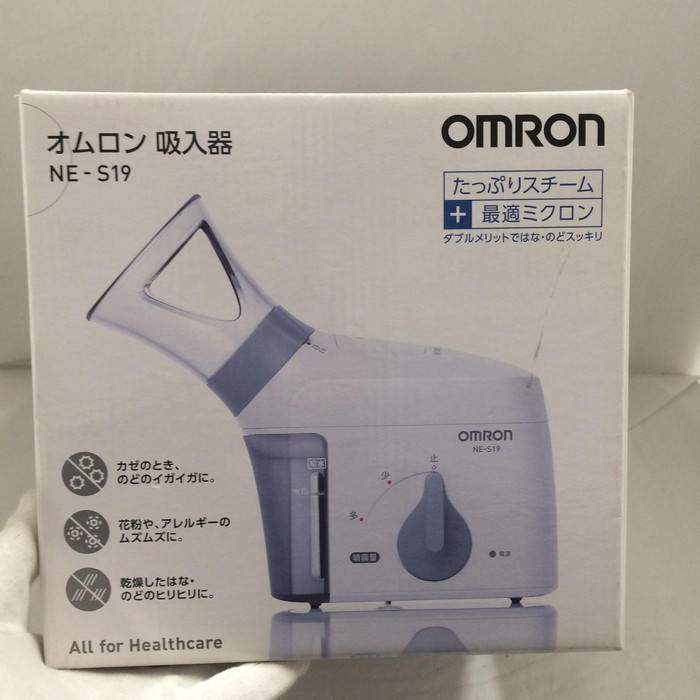 未使用OMRON 吸入器 NE-S19 [jgg]