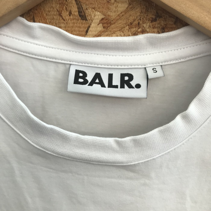 BALR ボーラー メンズ ロゴ Tシャツ サイズ S ホワイト [jgg]_画像2