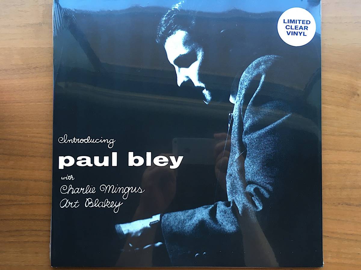 デッドストック 新品未開封 Paul Bley INTRODUCING with Charlie Mingus, Art Blakey LP Limited Clear Vinyl Edition 500 / Hard Bop_画像1