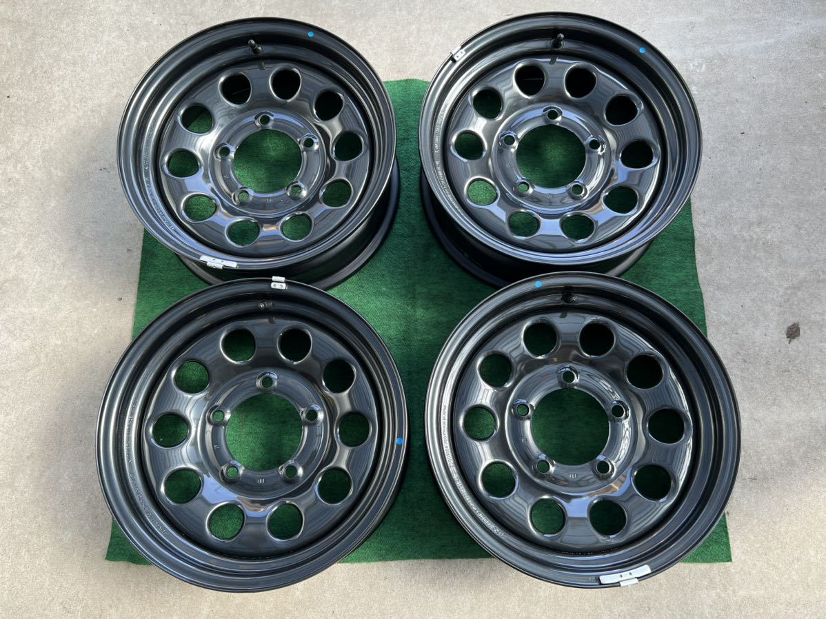 本命ギフト 鉄 4本 純正スチールホイール ジムニーシエラ JB74W 送料無料! 新車外し♪美品! 15インチ JAPAN FROM by Map One | Auction JDirectItems | の商品詳細 ジムニー スズキ 5穴 PCD139.7 オフセット5 5.5J タイヤ・ホイール