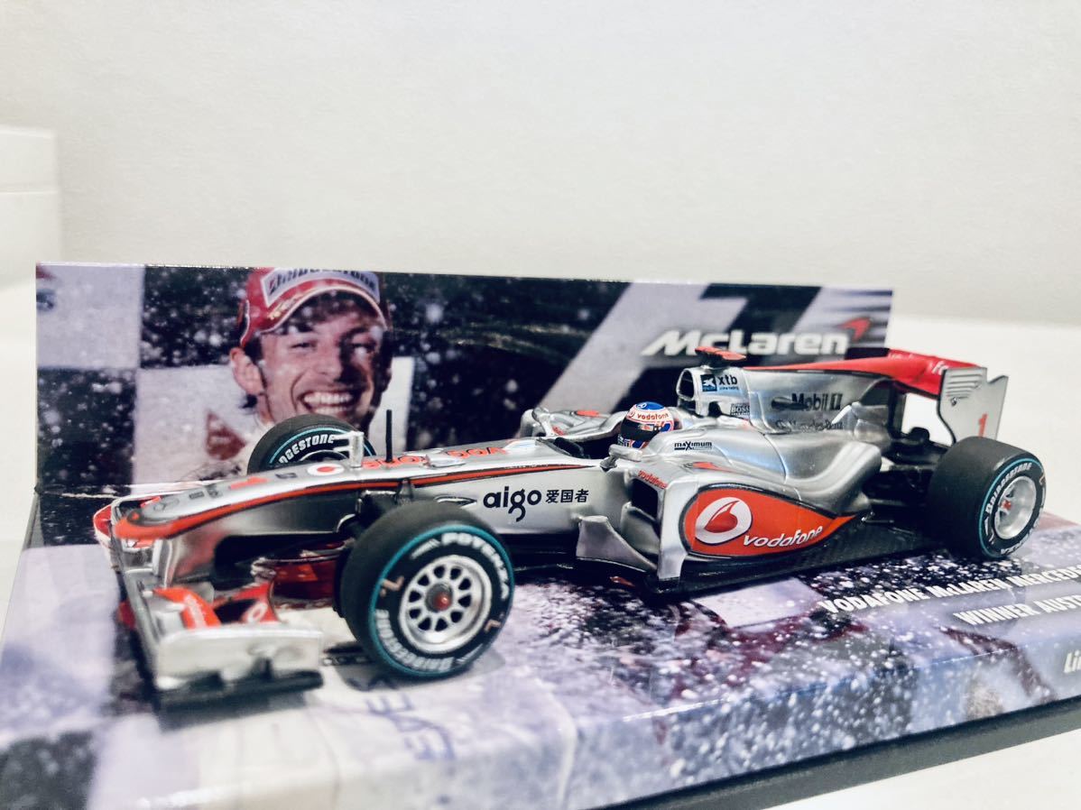 1/43 Minichamps マクラーレン メルセデス MP4-25 #1 J.バトン Winner