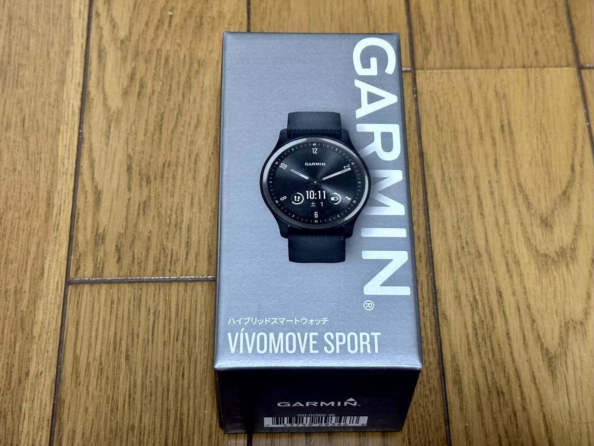 超爆安 Sport vivomove GARMIN 新品 ガーミン ヴィヴォムーヴ 腕時計