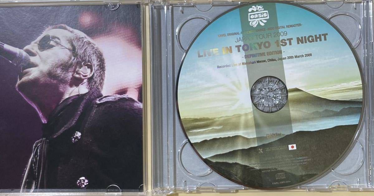 送料無料 OASIS (2CD) 2009 Tokyo 1st Night -Definitive Edition-_画像3