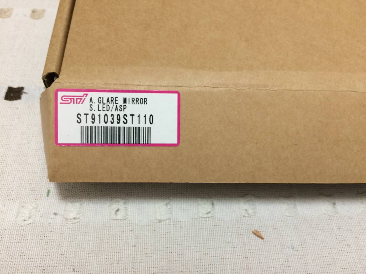 STI アンチグレアドアミラーLED ST91039ST110 レヴォーグVM/WRX S4 ASP