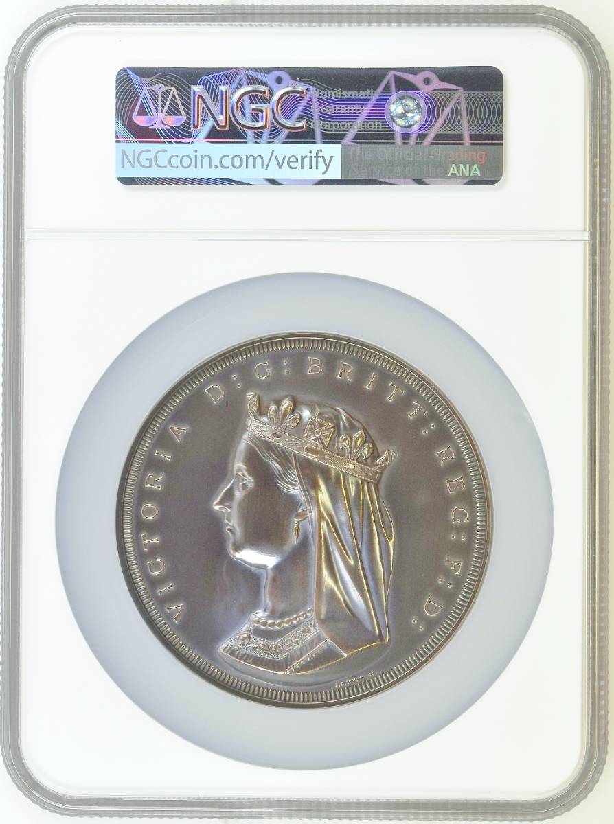 2017年 カナダ ウナとライオン 10オンス 銅メダル アンティーク プルーフ 銅貨 NGC PF67 ANTIQUED 10oz 1867年  コンフェデレーションメダル