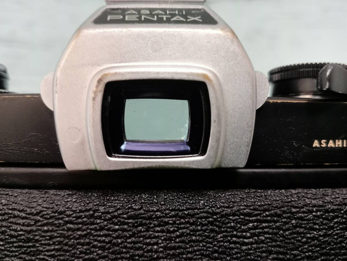 購入特典：カラーフィルム1本プレゼント！整備済・完動品 PENTAX SP/タクマーレンズ 50mm F1.4_プリズム腐食なし☆