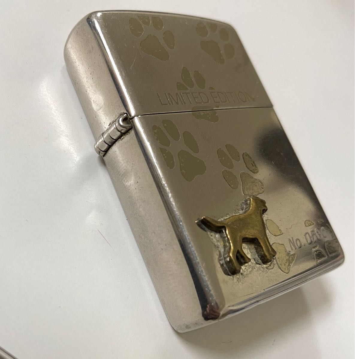 ZIPPO リミテッドエディション　犬　肉球　愛犬家 ジッポ