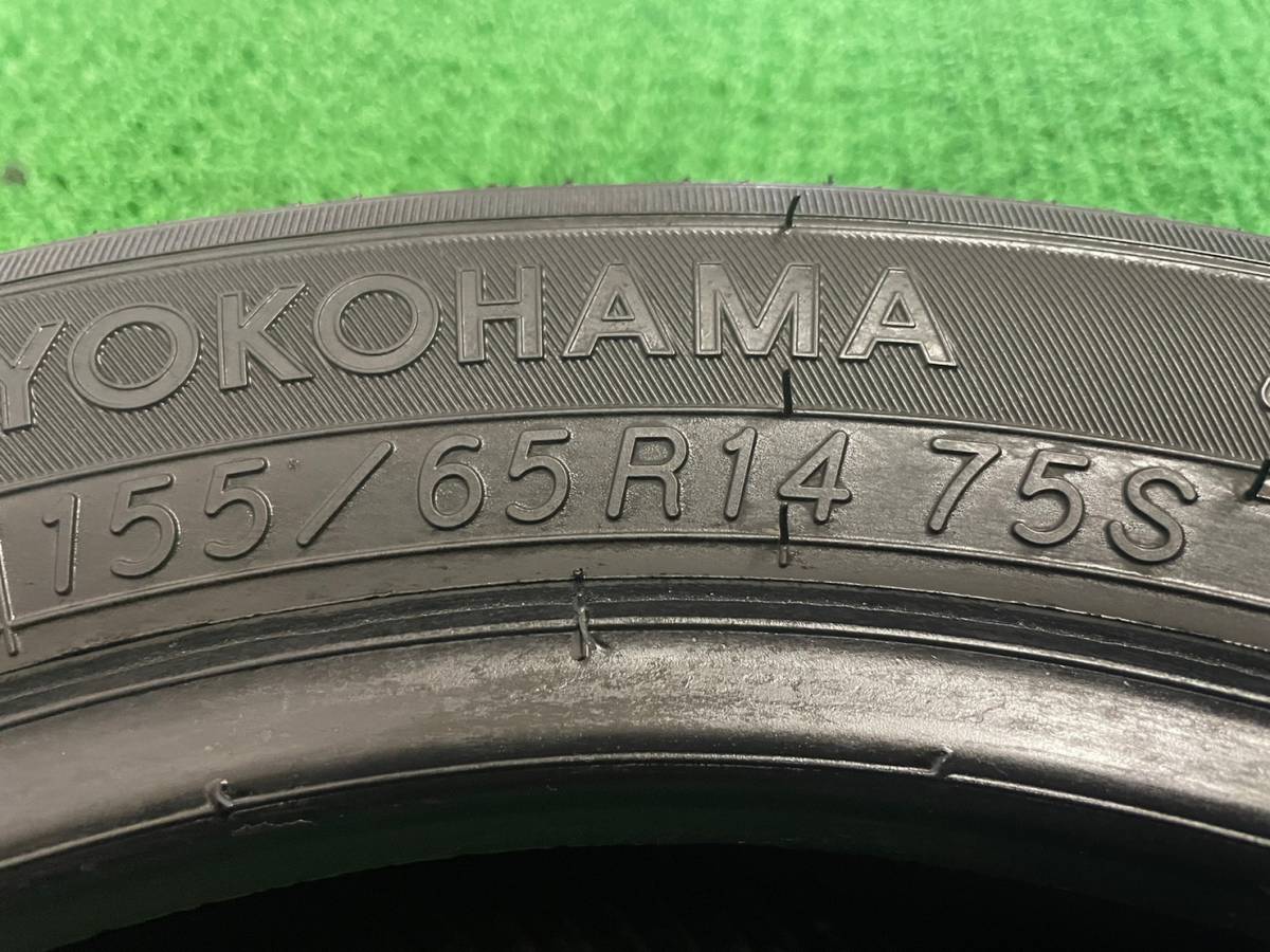 ＜即決品＞ヨコハマ S306 155/65R14 1本 デイズ ルークス N-BOX N-WGN AZワゴン フレア アルト ラパン スペーシア ワゴンR タント ミラ_画像3