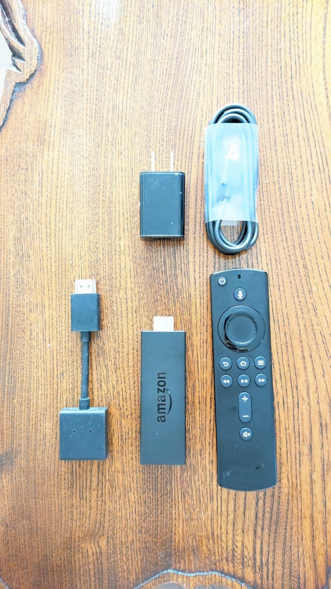 Amazon アマゾン Fire TV Stick 第2世代 リモコン ブラック ファイアースティック LY73PR_画像1