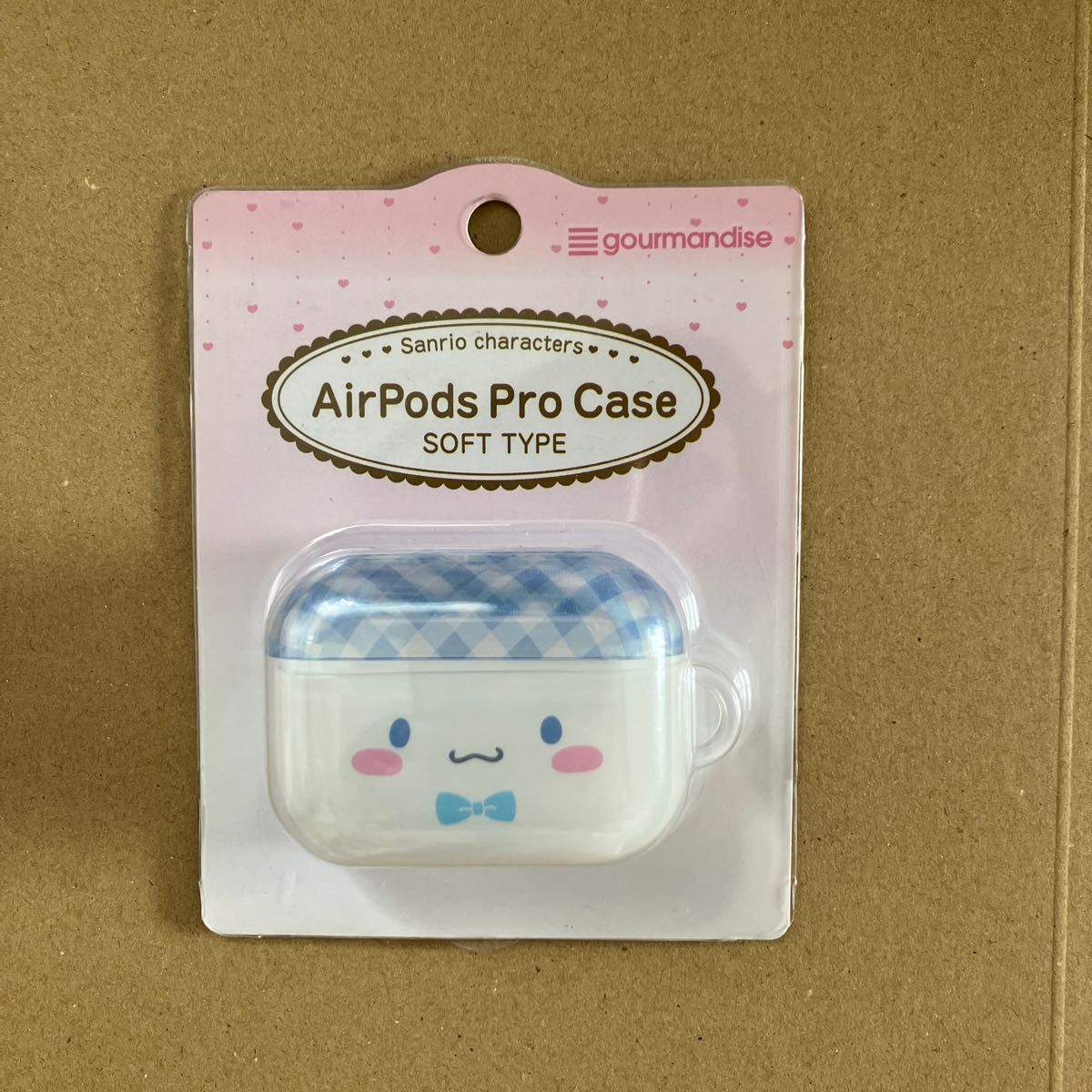 サンリオキャラクターズ Air Pods Pro ソフトケース SANG-189CN シナモロール アップル イヤホン 