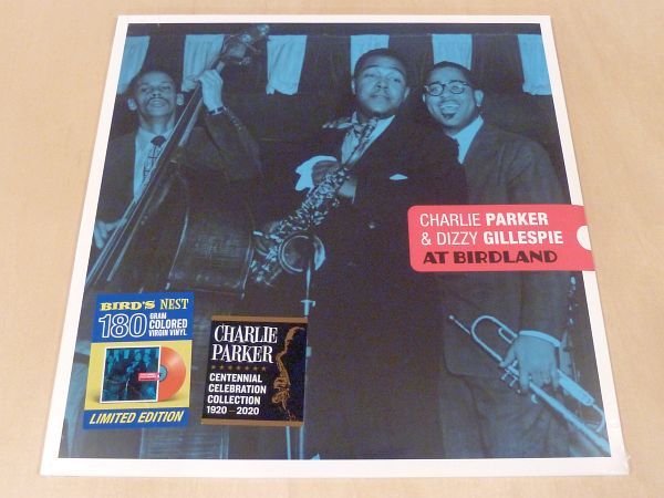 未開封 チャーリー・パーカーAt Birdland限定カラー180g重量盤LPボーナス2曲追加Charlie Parker Dizzy Gillespie Miles Davis Bud Powell_未開封限定レッドカラー180g重量盤LP