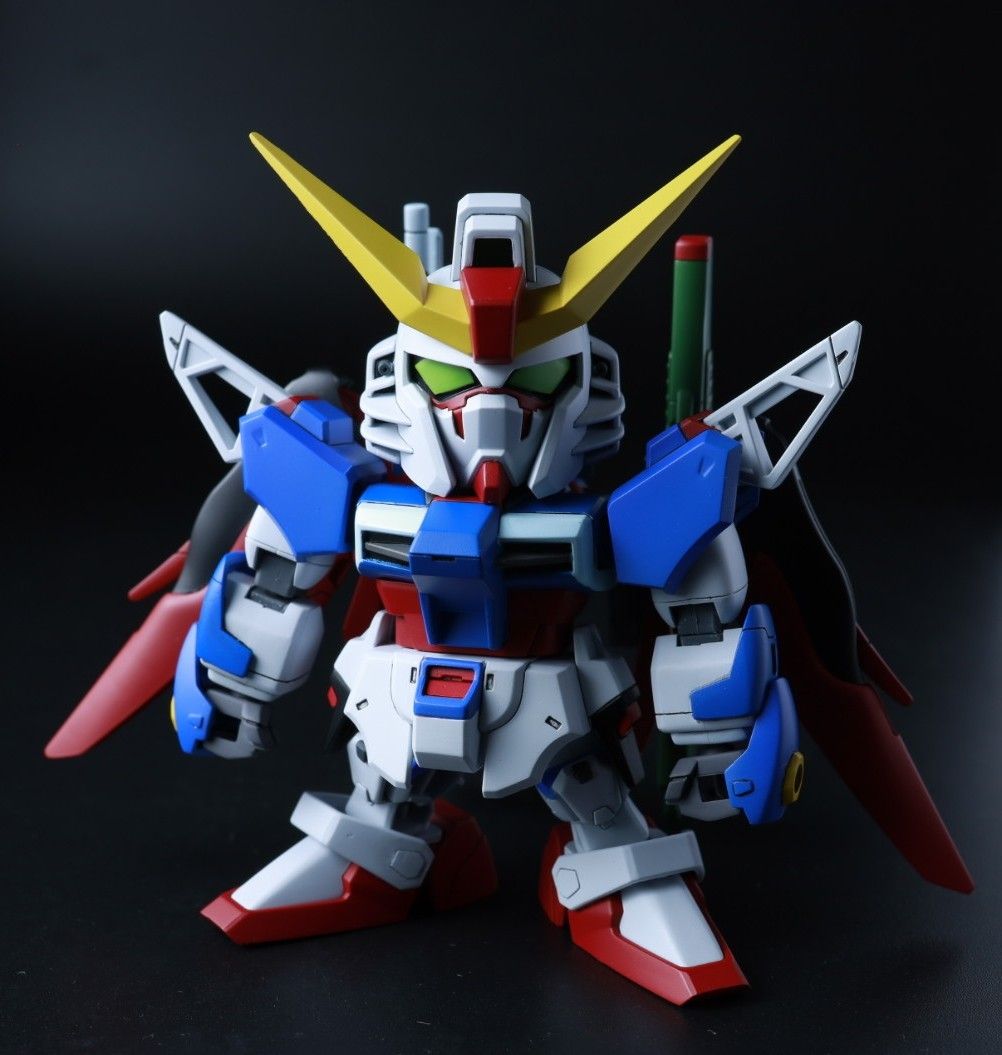 SDガンダム　BB戦士　デスティニーガンダム　塗装済み完成品 SD デスティニーガンダム 完成品 写真ギャラリー | プラモデ