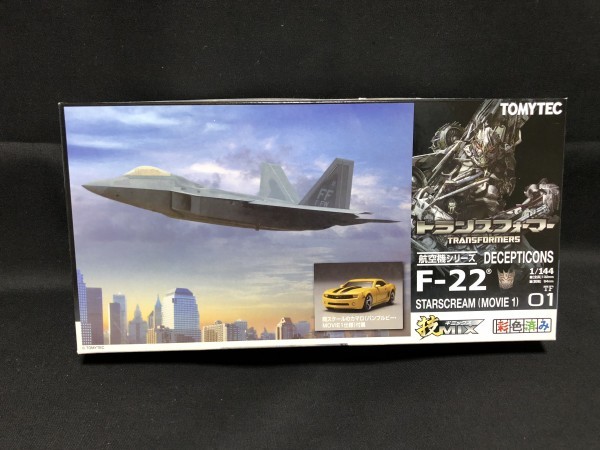 TOMYTEC 技MIX TF01：F-22 第1戦闘航空団 FF 1stFW AF-03-061　スタースクリーム（擬態）