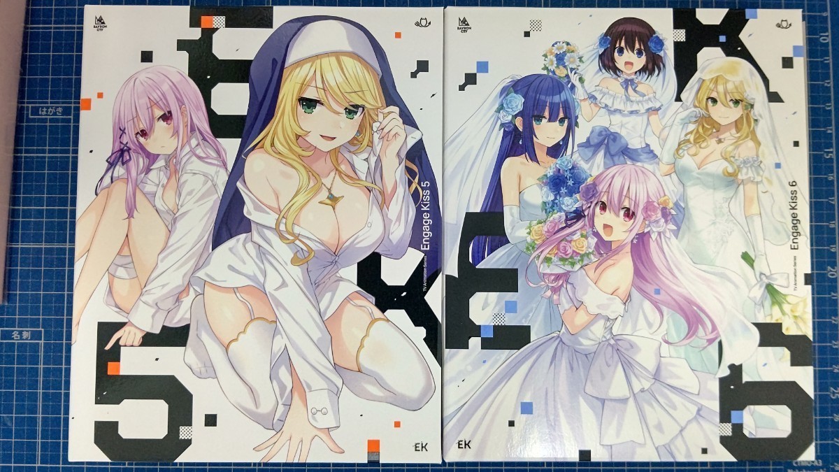 Engage Kiss エンゲージキスBlu-ray 完全生産限定版 全6巻セット