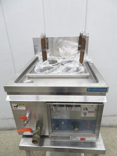F1327◇ニチワ 2014年◇電気ゆで麺機(4テボ) ENB-450 3相200V F1327◇ニチワ 2014年◇電気ゆで麺機(4テボ) ENB-450 3相200V