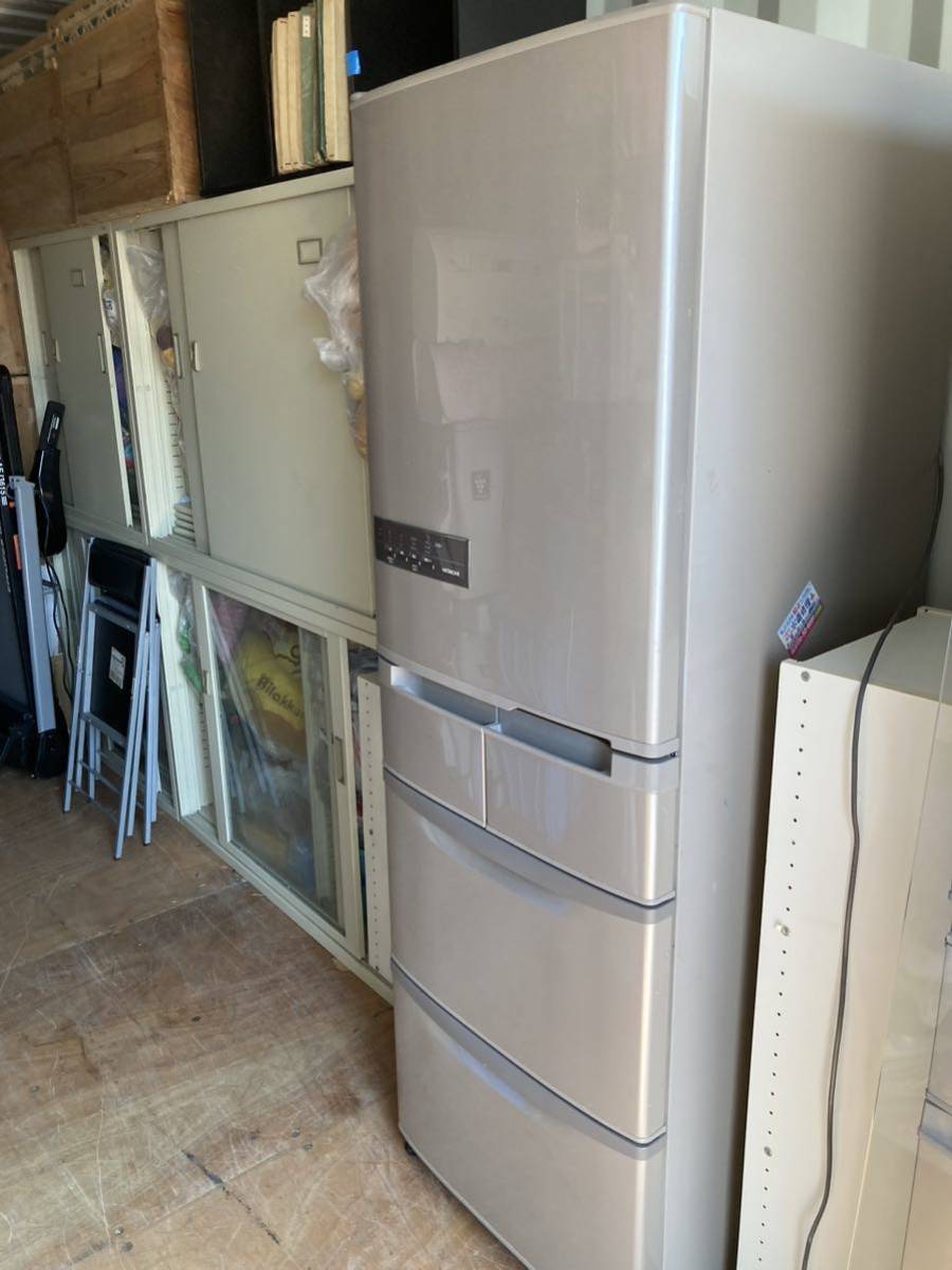 【家電】 日立 HITACHI 5ドア 冷凍 冷蔵庫 400L R-K40HL 自動製氷 冷凍冷蔵庫