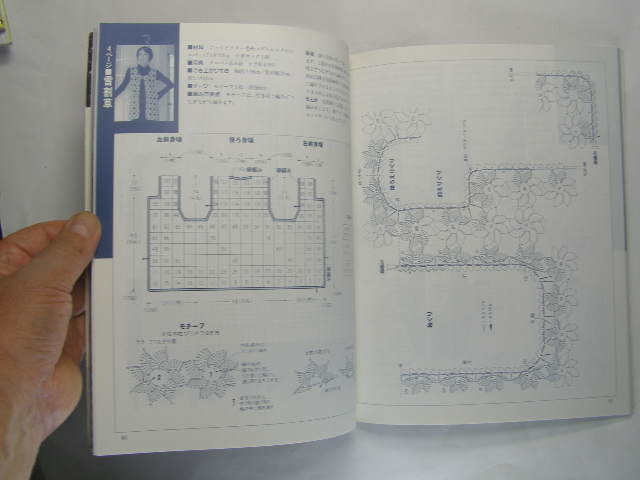 松浦幸子の世界 冬を彩るミセスのニット 中古良品 書込み等無 経年黄ばみ少有 婦人生活社2007年刷 定価900円87頁このシリ-ズ3冊程迄送188_33ページ以降は編み方図版