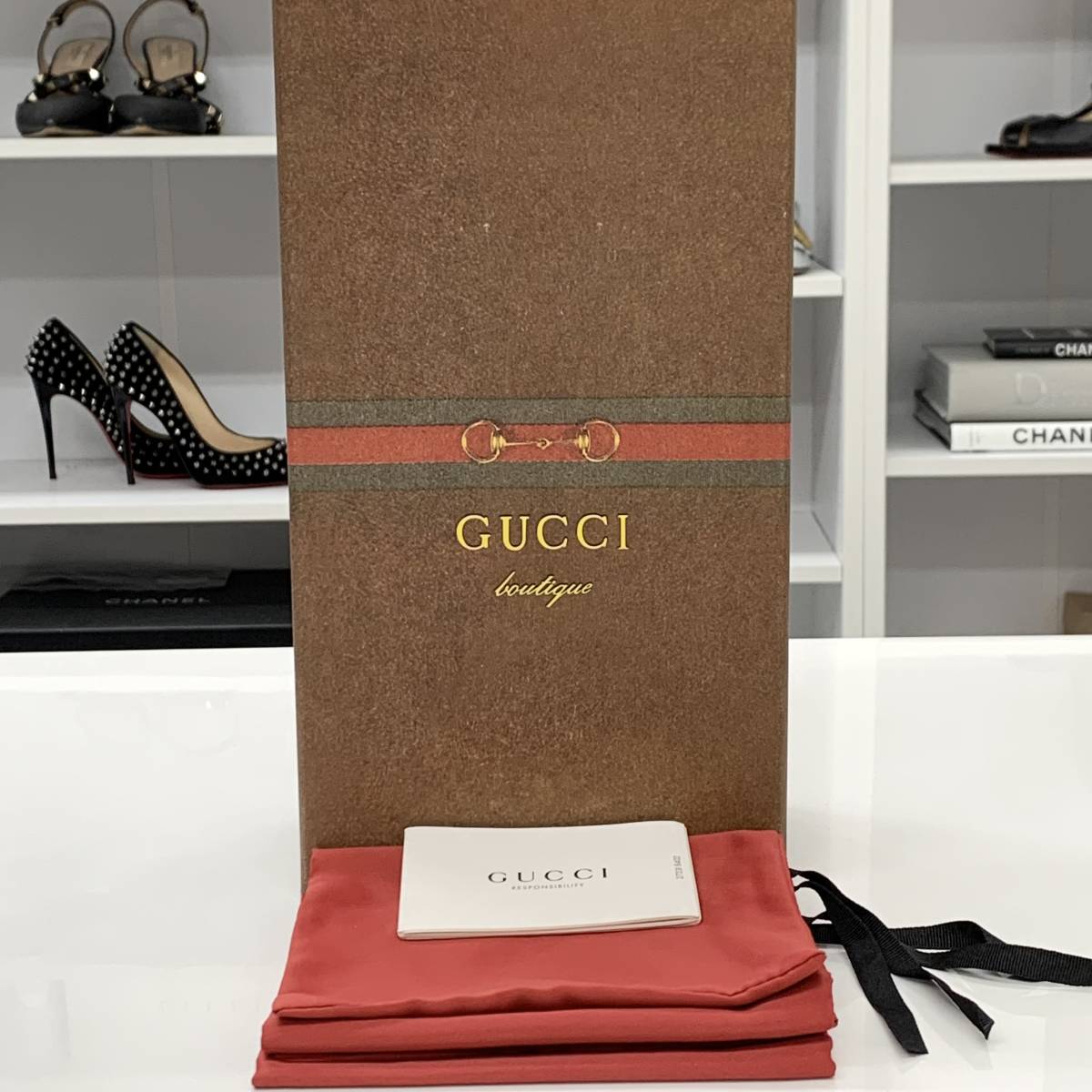 未使用 グッチ GUCCI パンプス ホースビット 01-21113003 - ハイヒール