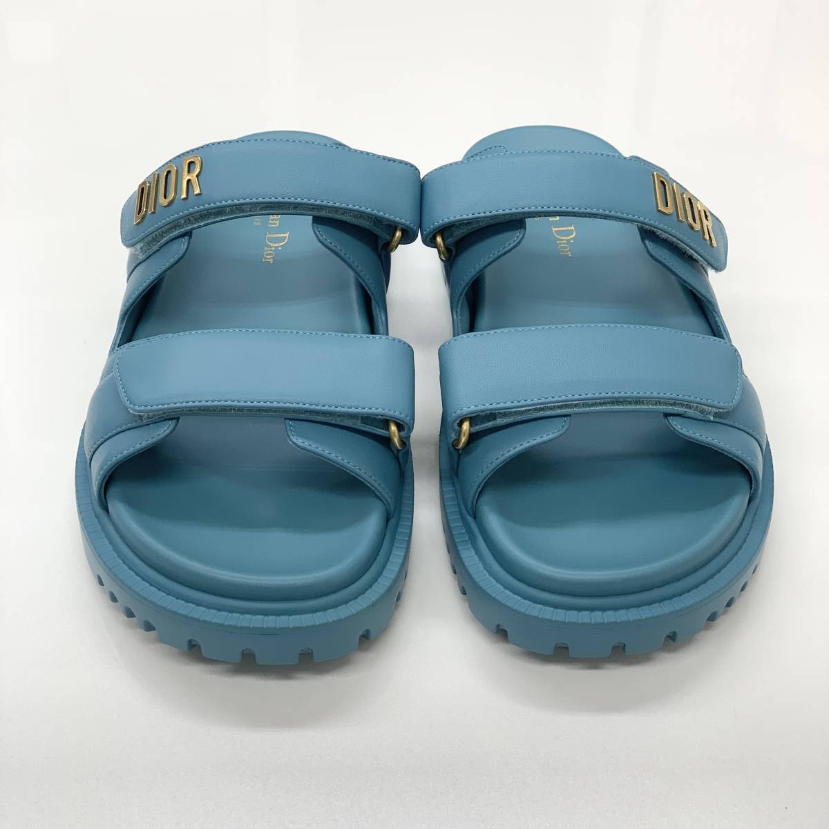 7858 未使用 クリスチャンディオール DIORACT ラムスキン ロゴ