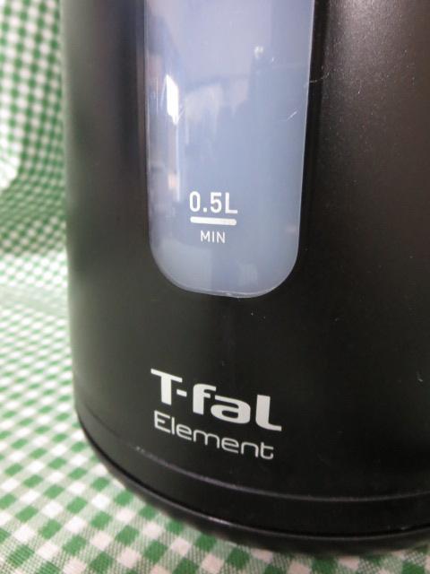 T-fal ティファール 電気ケトル エレメント ブラック 1.7L大容量タイプ_画像2