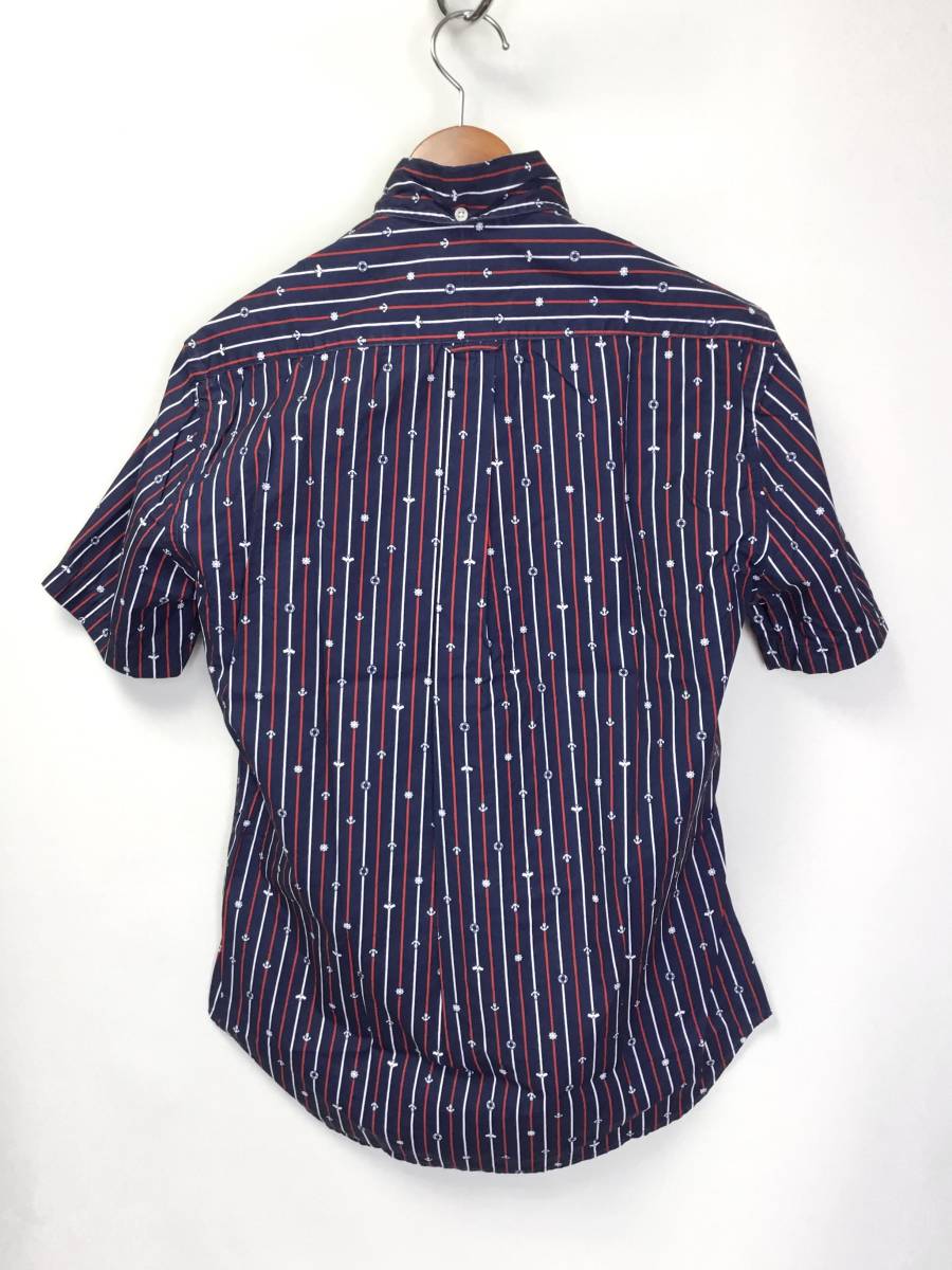 美品 GITMAN Vintage ギットマンヴィンテージ 半袖BDシャツ S ギットマンブラザーズ USA製 ギットマン 錨_画像2