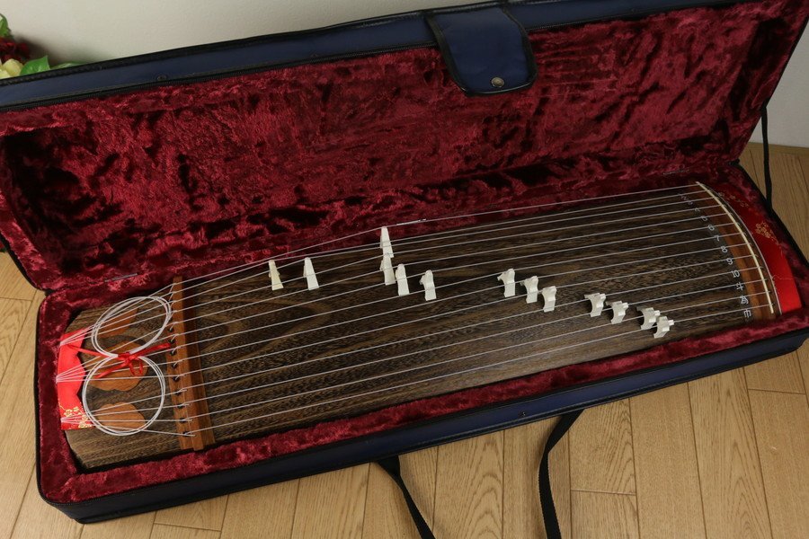 ゼンオン 全音】文化琴 お琴 楽器 １３弦 管Z7251-
