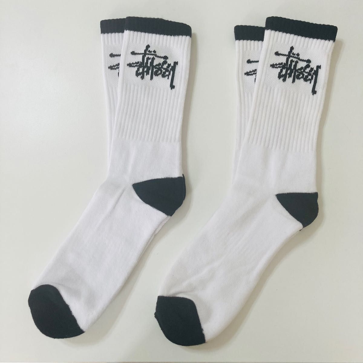 希少レア Stussy ステューシー 8BALL ソックス イエロー 海外限定
