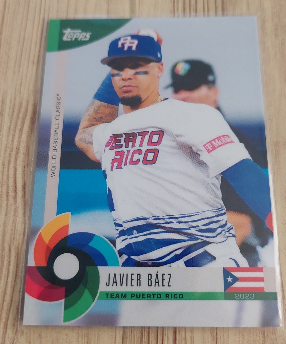 WBC Topps。プエルトリコ。4枚セット！