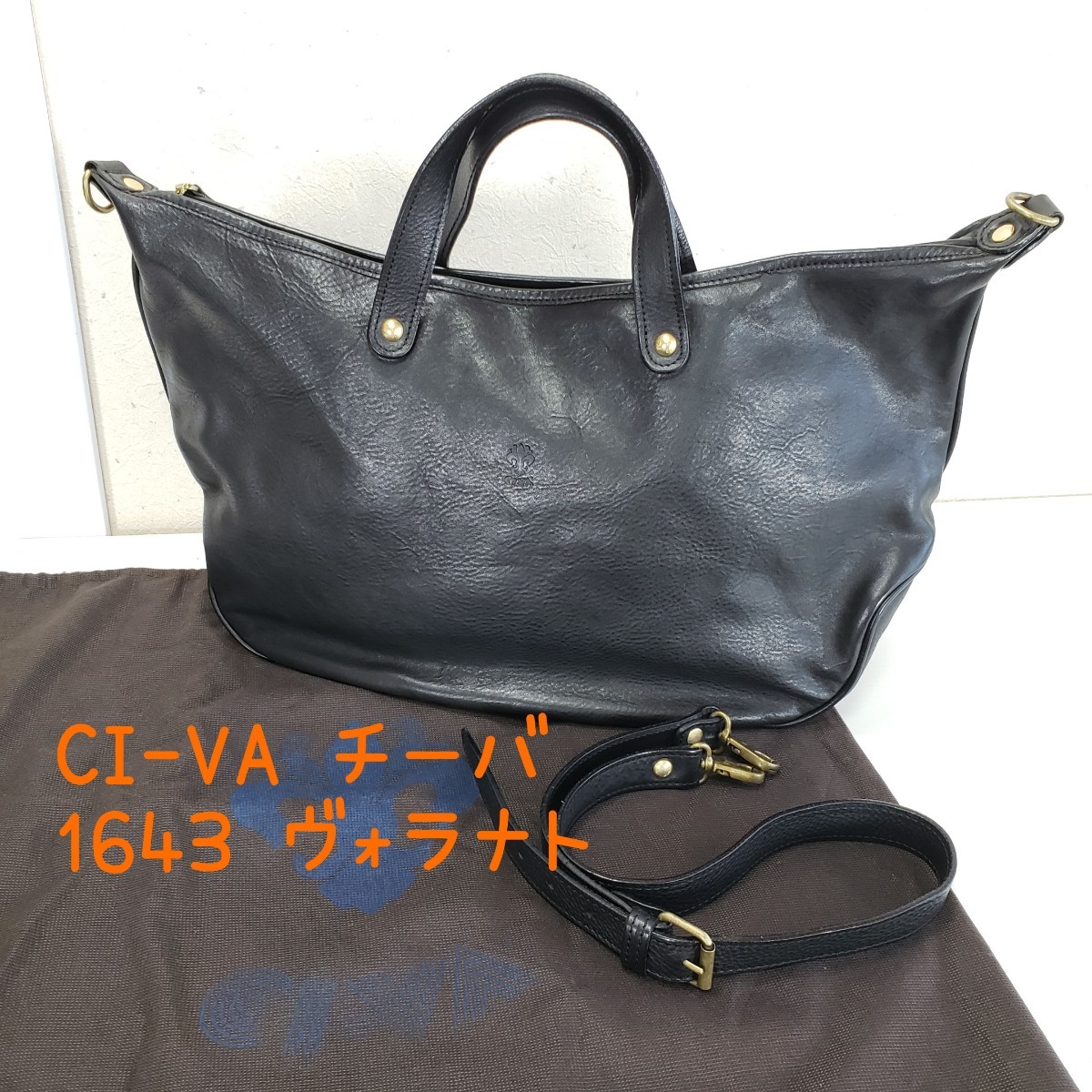 極上品 CI-VA チーバ 1643 VOLANATO ヴォラナト 2WAY クロスボディ