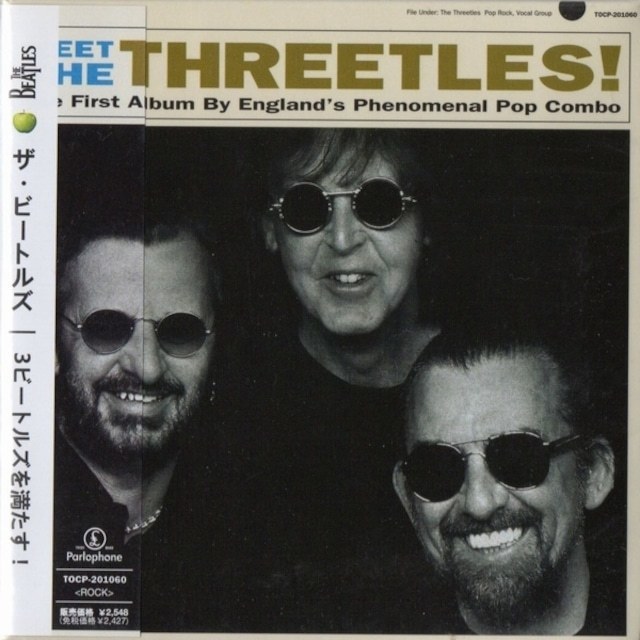 BEATLES ビートルズ Meet The Threetles! ミート・ザ・スリートルズ 紙ジャケ_画像1