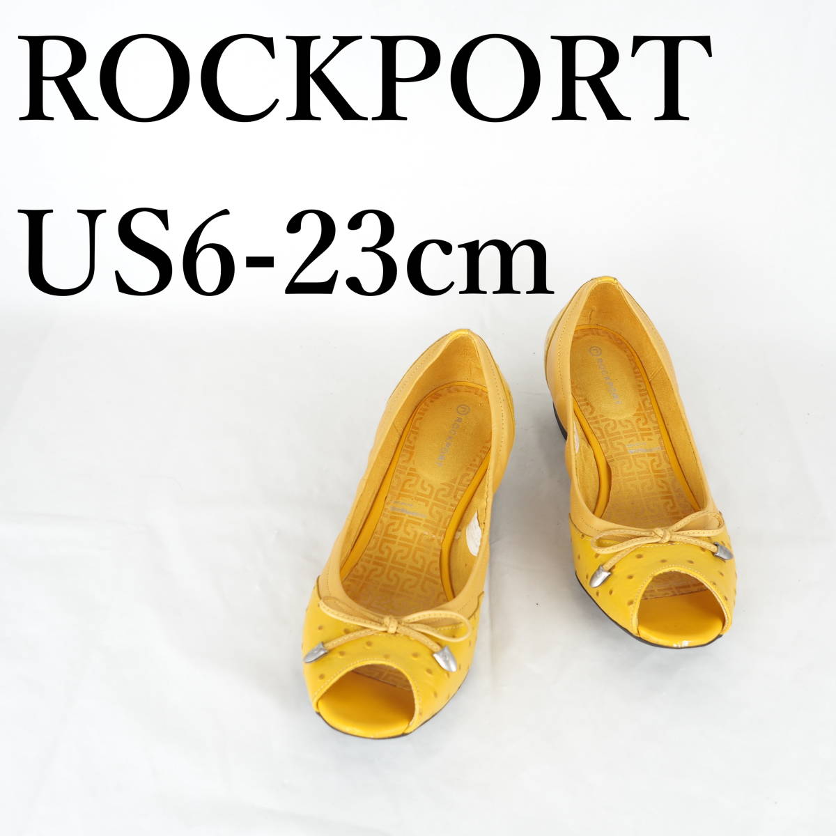 MK1106*ROCKPORT* lock port * lady's open tu pumps *US6-23cm* mountain blow color 