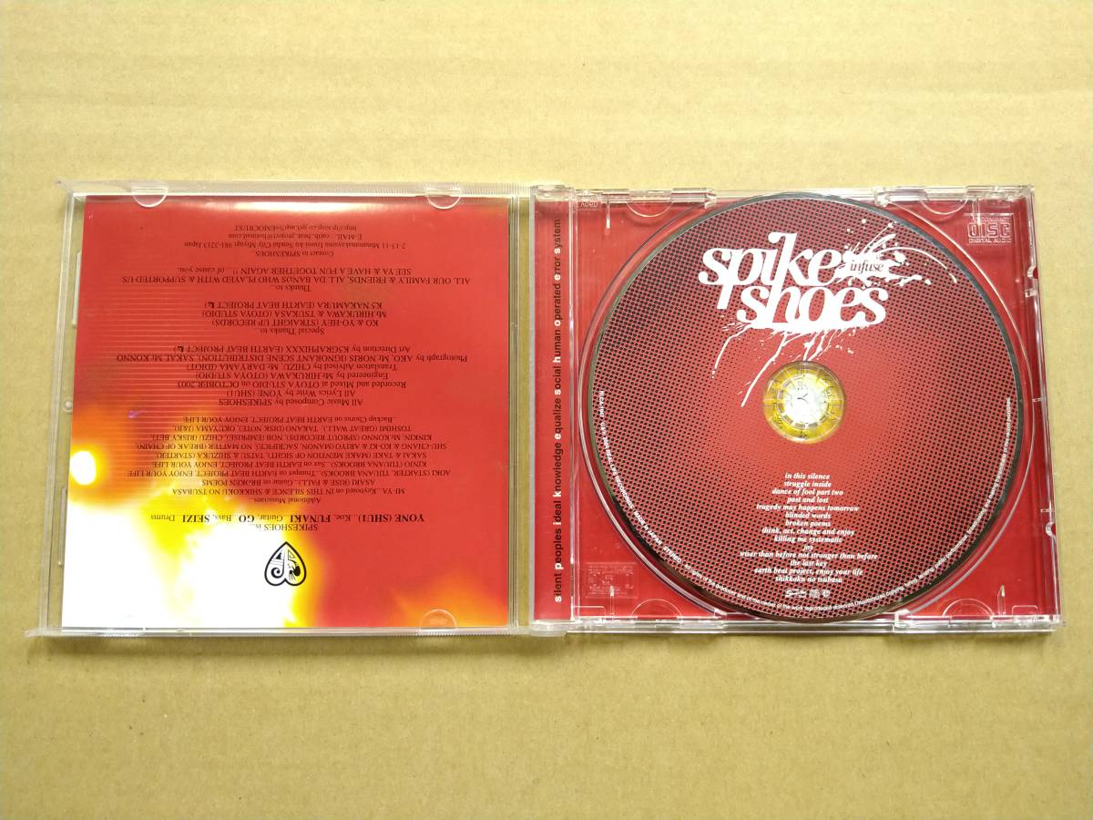 SPIKE SHOES スパイクシューズ / INFUSE インフューズ [CD] 2004年 RLCA-1047_画像3