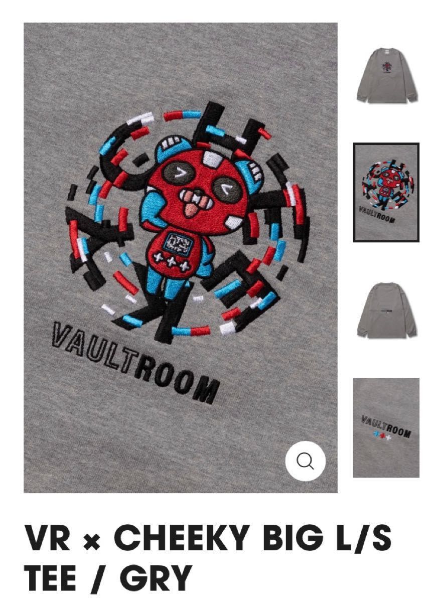 vaultroom CHEEKY GRY グレー L 直営通販サイト激安 - avraham-kats.co.il