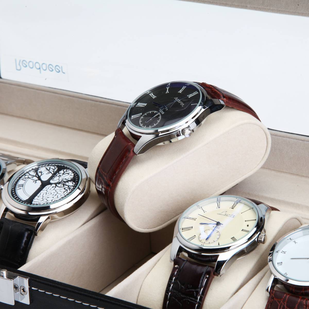  腕時計収納ケース 腕時計収納ボックス コレクションケース 6本用 A481_画像8