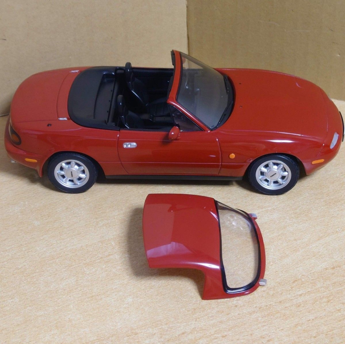 1/18 マツダ MX-5 1989 レッド MAZDA SPIDER ノレブ製