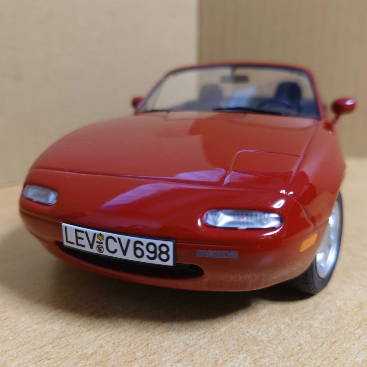 1/18 マツダ MX-5 1989 レッド MAZDA SPIDER ノレブ製