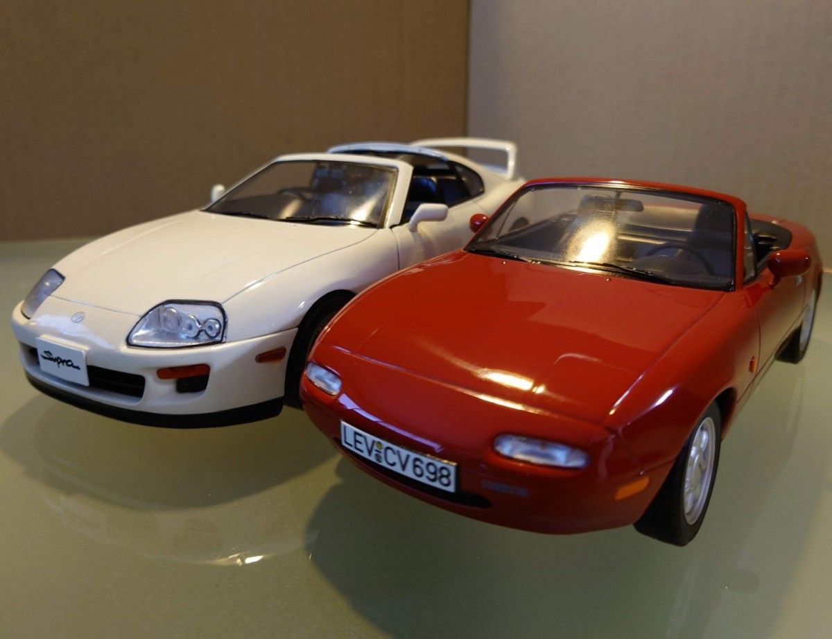 1/18 マツダ MX-5 1989 レッド MAZDA SPIDER ノレブ製