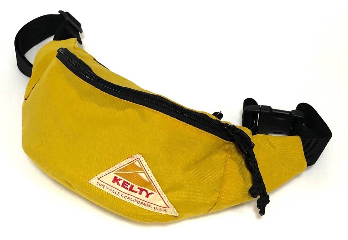 KELTY ケルティ ボディバッグ 2308053 ウエストバッグ イエロー ショルダーバッグ 黄色