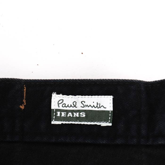 ポールスミスジーンズ デニムパンツ ボタンフライ ジーンズ ストレート ボトムス 黒 メンズ 31(79)サイズ ブラック Paul Smith JEANS_画像2