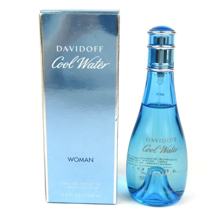  Davidoff perfume cool water u- man o-doto crack EDT remainder 7 break up degree fragrance exterior defect have lady's 100ml size DAVIDOFF