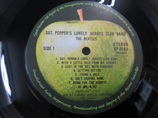 mQ3l1000 jpy ~!!![ LP / Apple JP MAT: 1S/2S / g/f / w/OBI ]The Beatles( Beatles )[ surge .nto pepper z~]